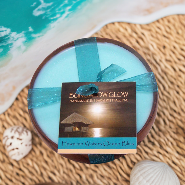 Hawaiian Waters Ocean Bliss Soy Poi Bowl Candle