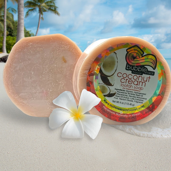 Coconut Cream Loofah Soap