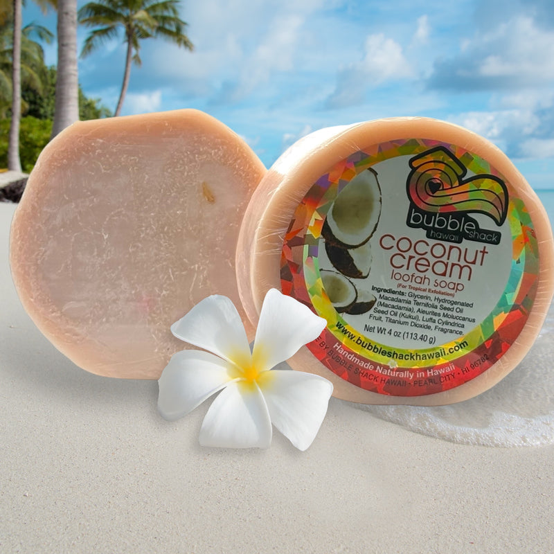 Coconut Cream Loofah Soap