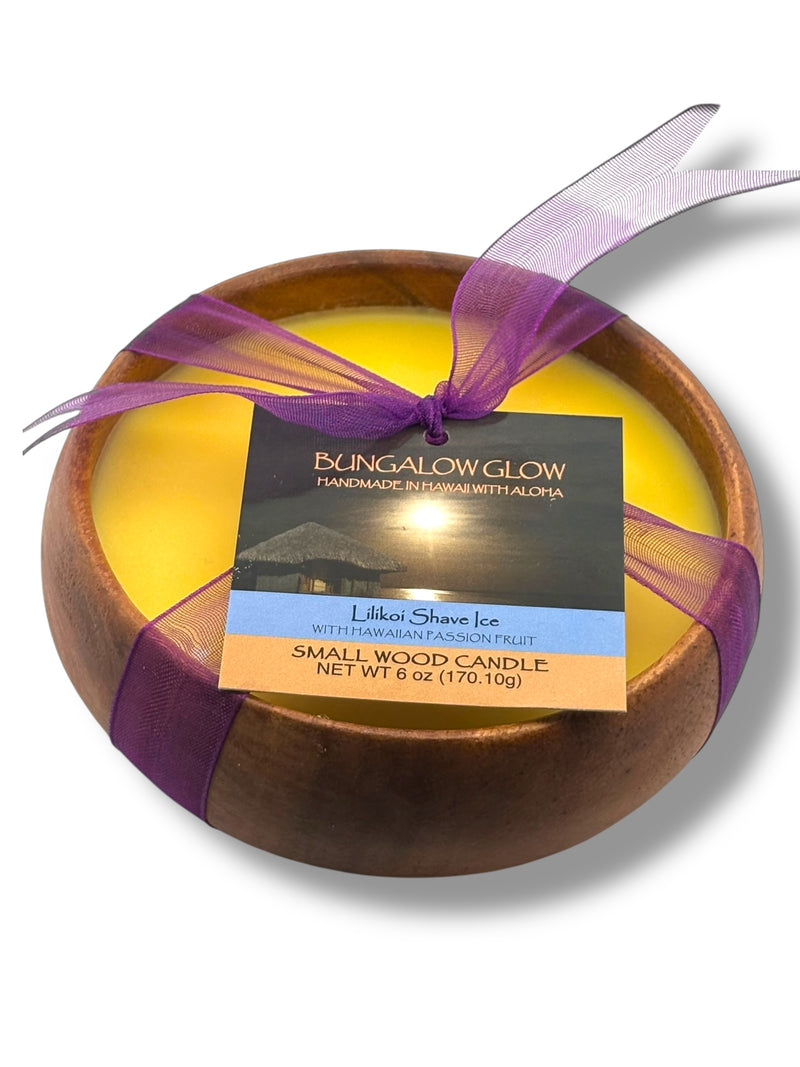 Lilikoi Shave Ice Soy Poi Bowl Candle