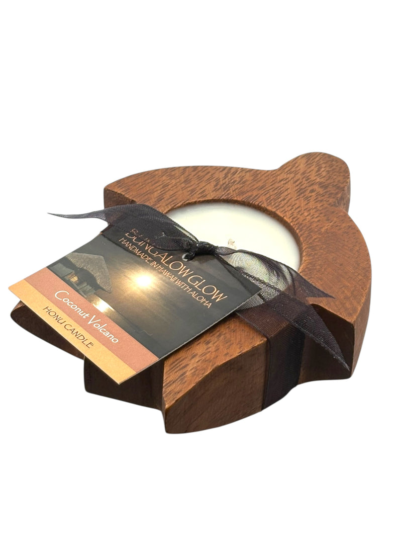 MADE IN HAWAII. Coconut Volcano Honu Candle