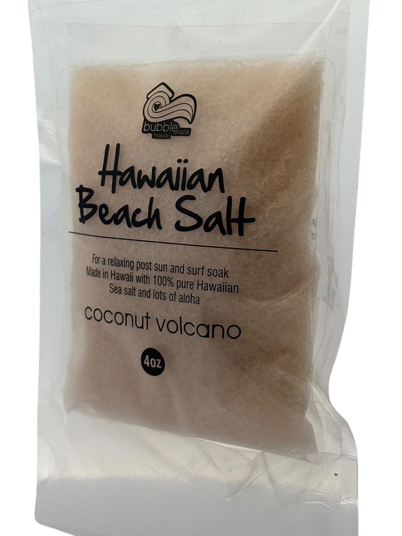 Coconut Volcano Hawaiian Beach Salt