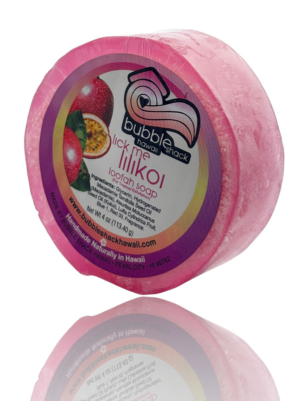 MADE IN HAWAII. Lick Me Lilikoi Loofah Soap