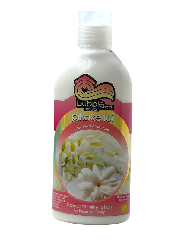 MADE IN HAWAII, Pikake Lei Kukui + Shea Hawaiian Silky Lotion 8.5oz.