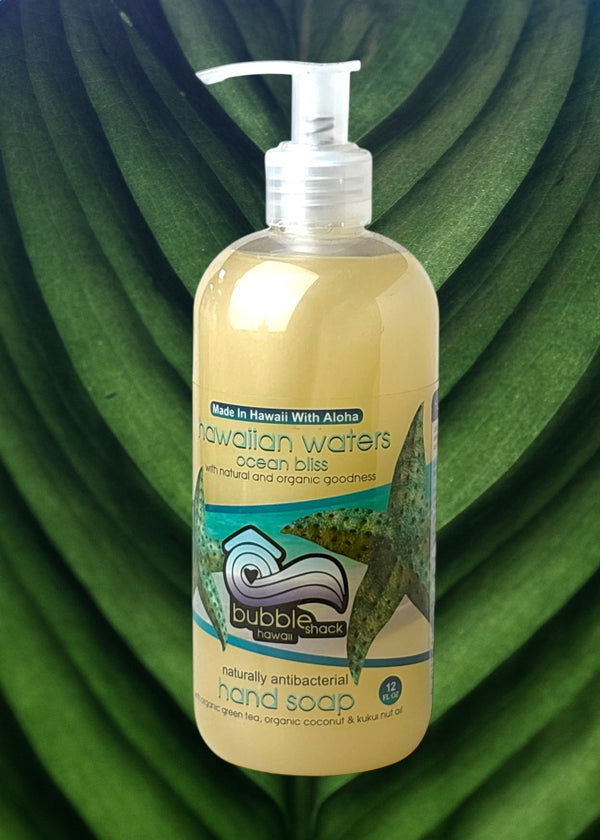 MADE IN HAWAII. Hawaiian Waters Hand Soap 12oz
