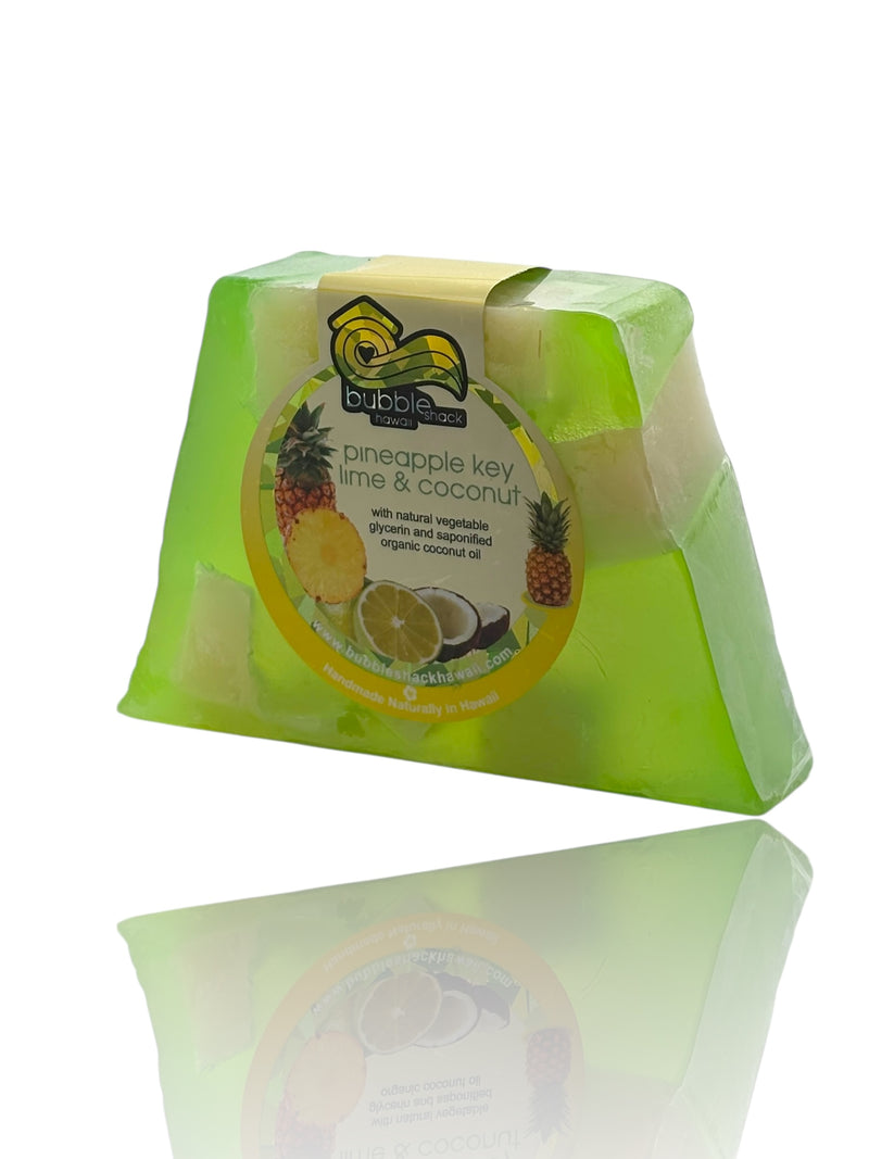 MADE IN HAWAII. Pineapple Key Lime & Coconut Chunk Soap