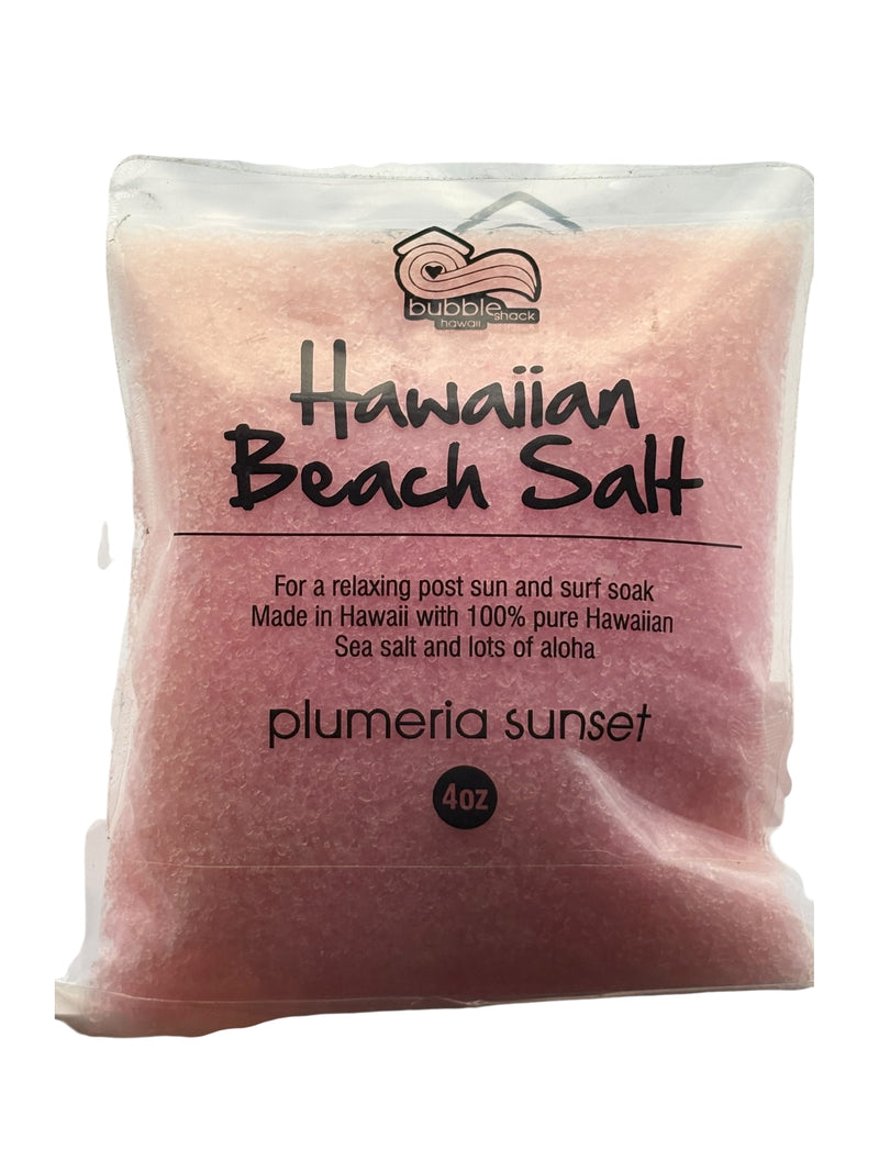 Plumeria Sunset Hawaiian Beach Salt