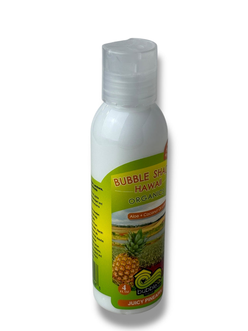 MADE IN HAWAII. Juicy Pineapple Kukui + Shea Hawaiian Silky Lotion 4oz