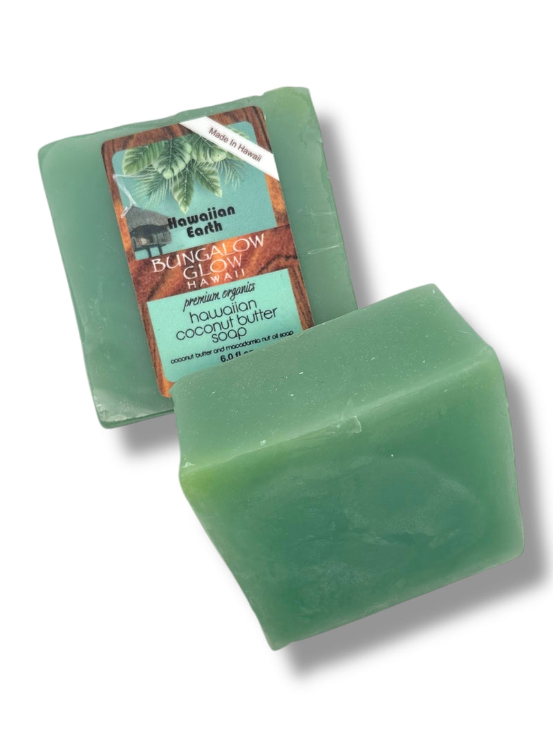 Hawaiian Earth Premium Organics Hawaiian Coconut Butter Soap