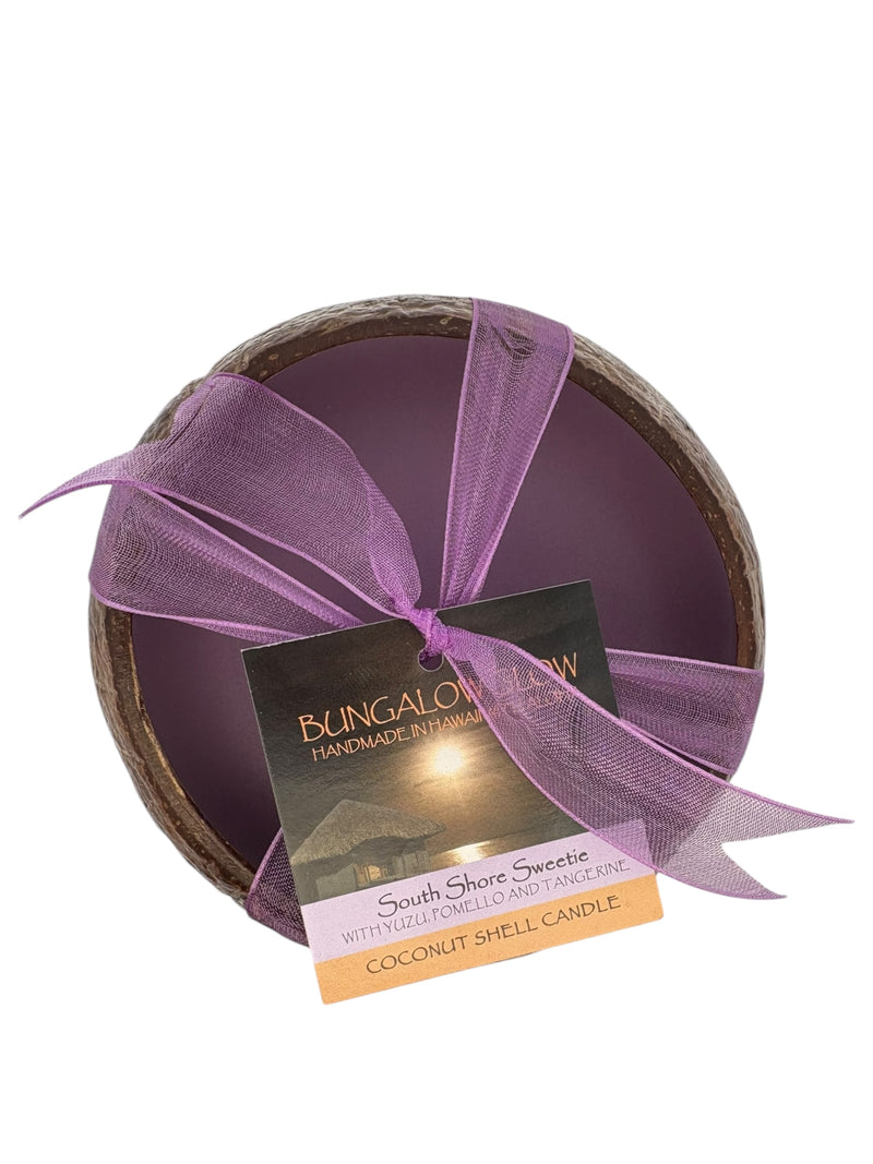 South Shore Sweetie Coconut Shell Soy Candle