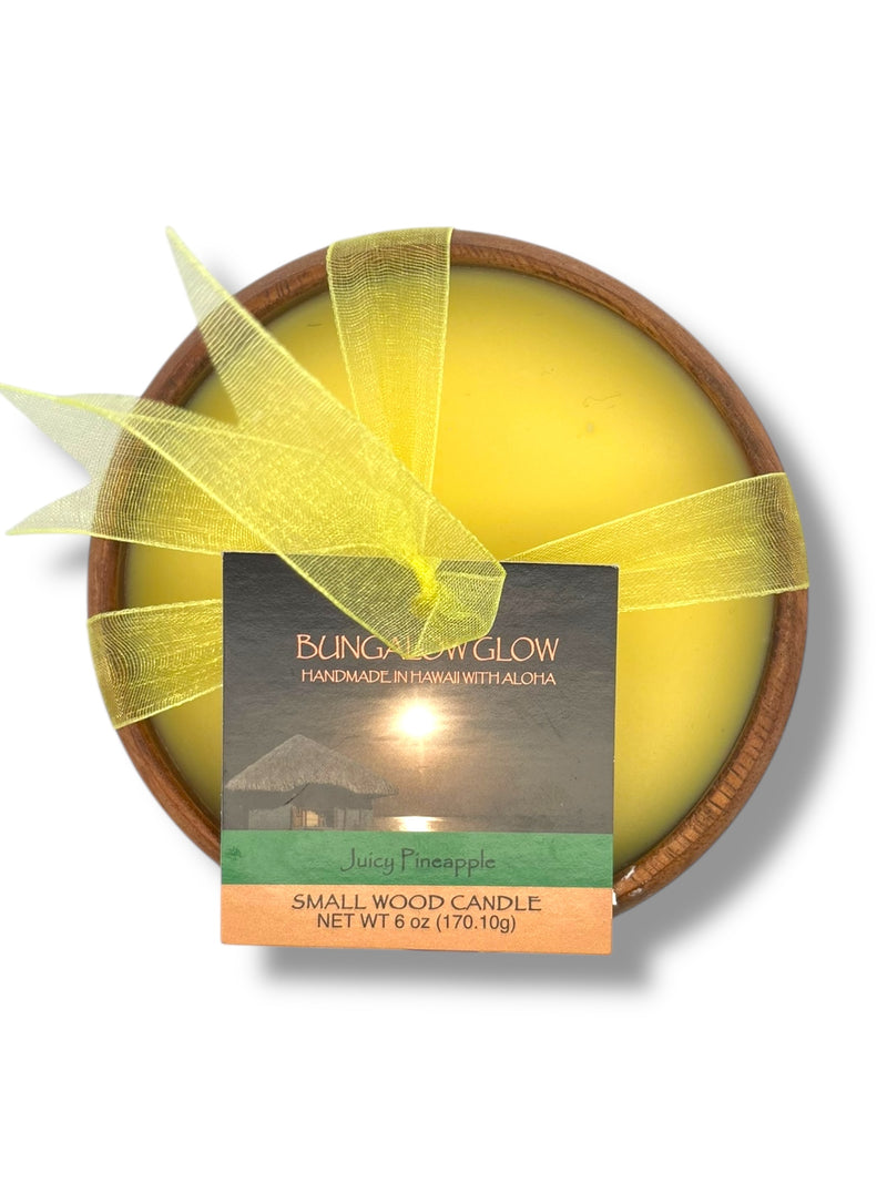 Juicy Pineapple Soy Poi Bowl Candle