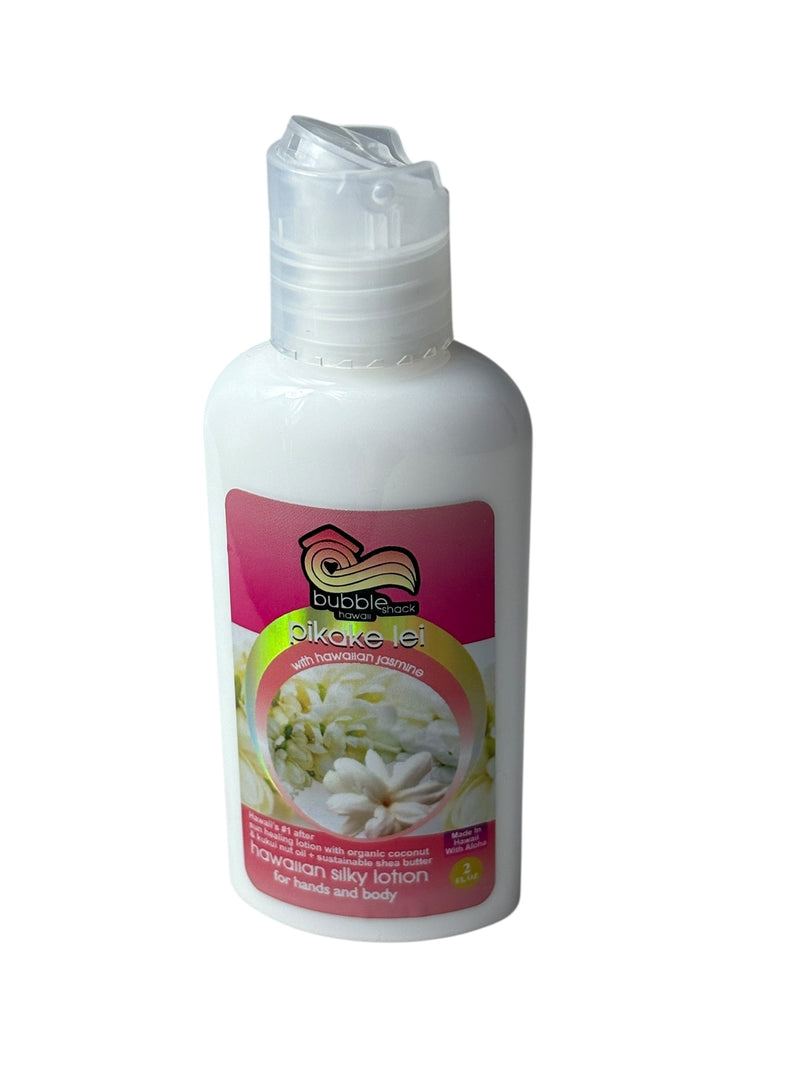 MADE IN HAWAII, Pikake Lei Kukui + Shea Hawaiian Silky Lotion 2oz.