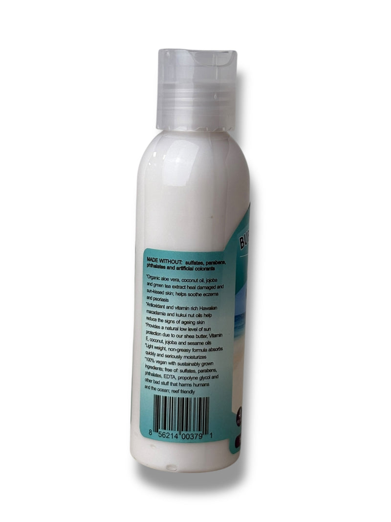 MADE IN HAWAII.Hawaiian Waters Ocean Bliss Kukui + Shea Hawaiian Silky Lotion 4oz