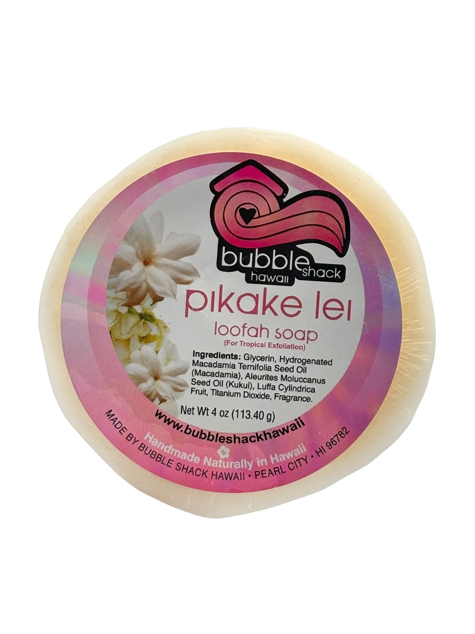 pikake flower seeds MADE IN HAWAII, Pikake Lei Loofah Soap – Bubbleshackhawaii