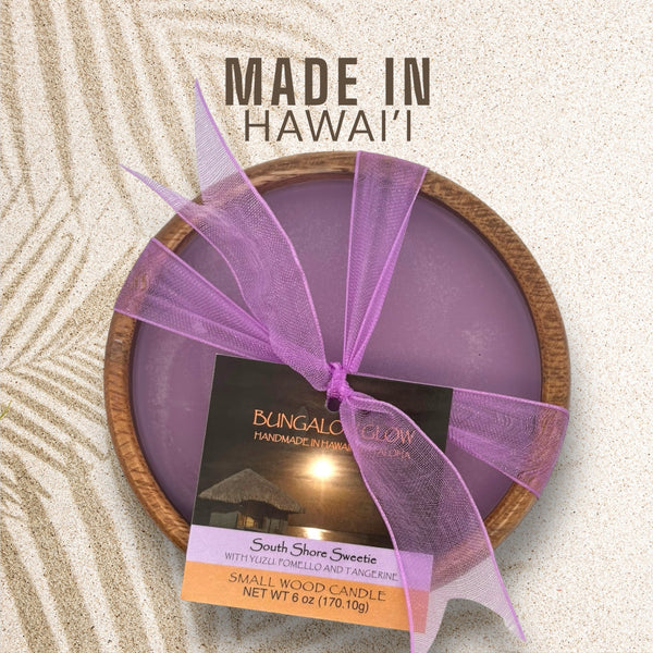 MADE IN HAWAII, South Shore Sweetie Soy Poi Bowl Candle