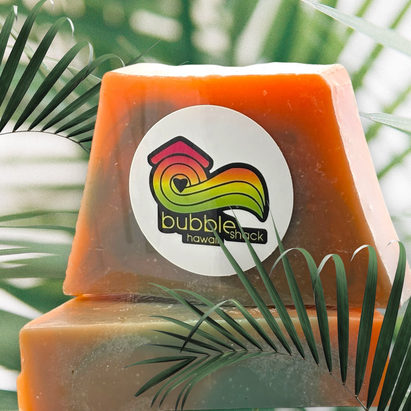 MADE IN HAWAII. Papaya Love Handmade Soap