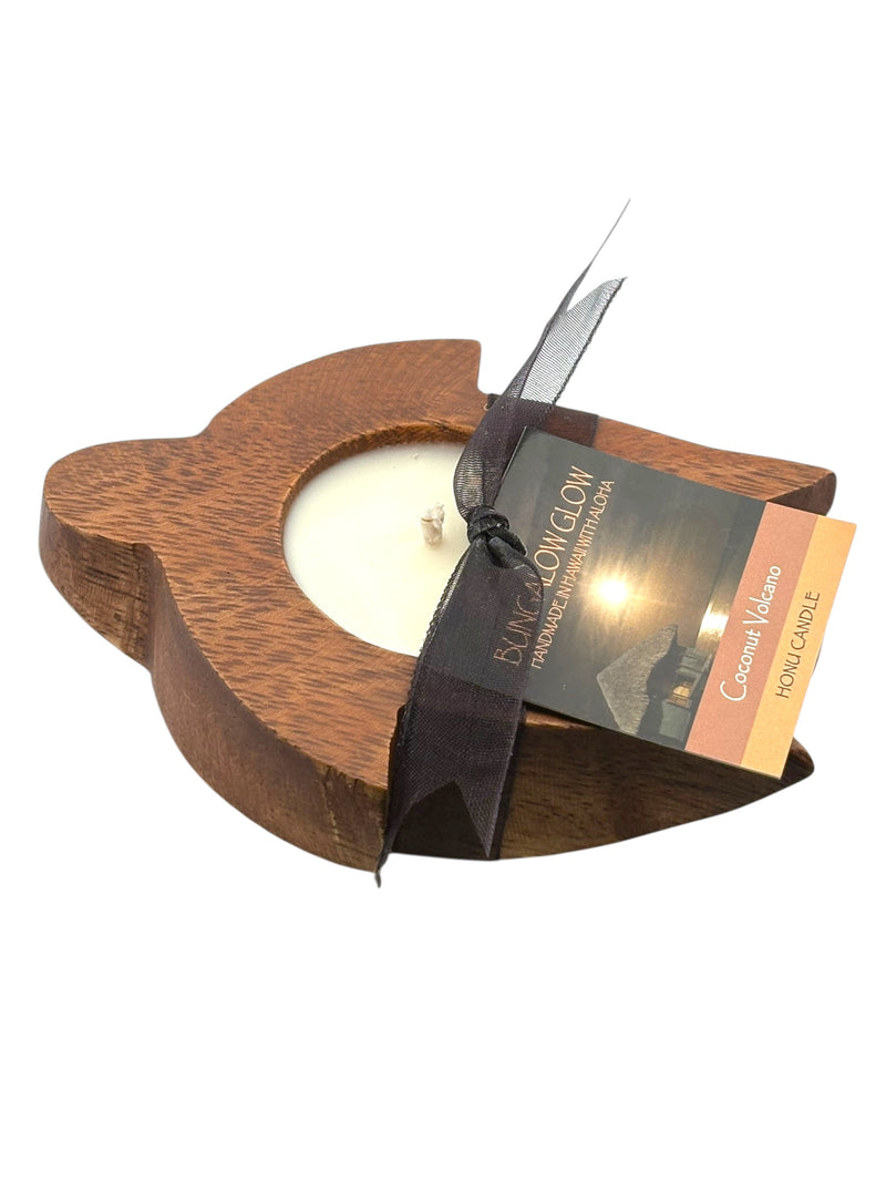 MADE IN HAWAII. Coconut Volcano Honu Candle