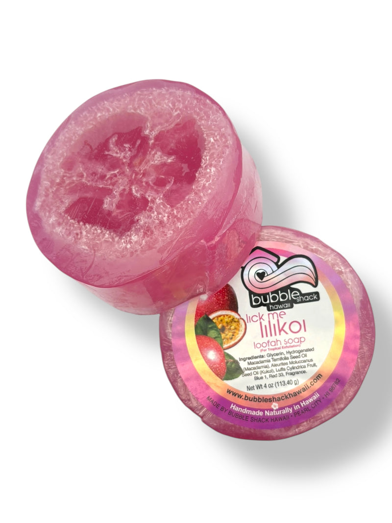 MADE IN HAWAII. Lick Me Lilikoi Loofah Soap