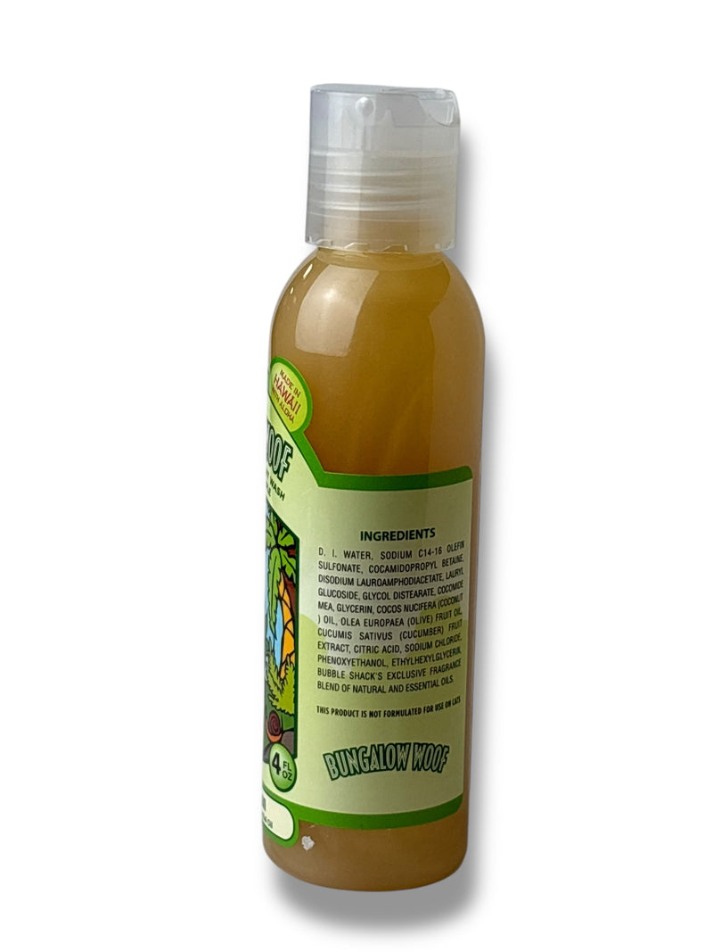 MADE IN HAWAII. Rainforest Run Naturally Magnificent Wash for Dogs 4oz