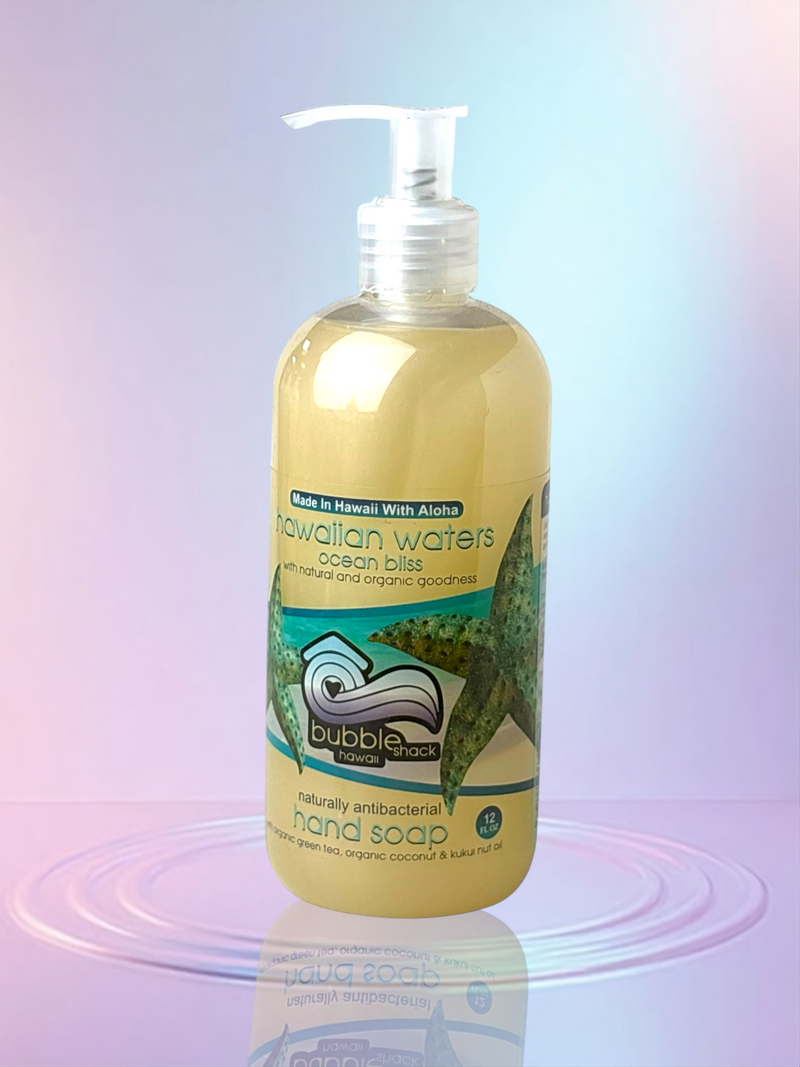 MADE IN HAWAII. Hawaiian Waters Hand Soap 12oz