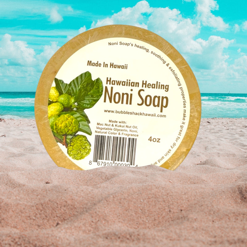 MADE IN HAWAII. Original Noni Soap-Lemongrass Scent