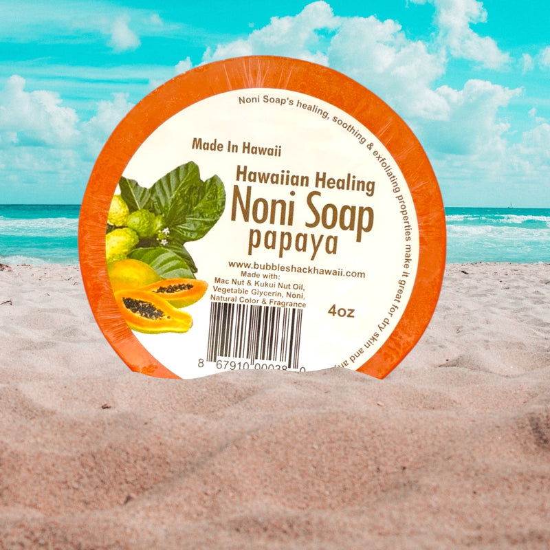 MADE IN HAWAII. Papaya Noni Soap