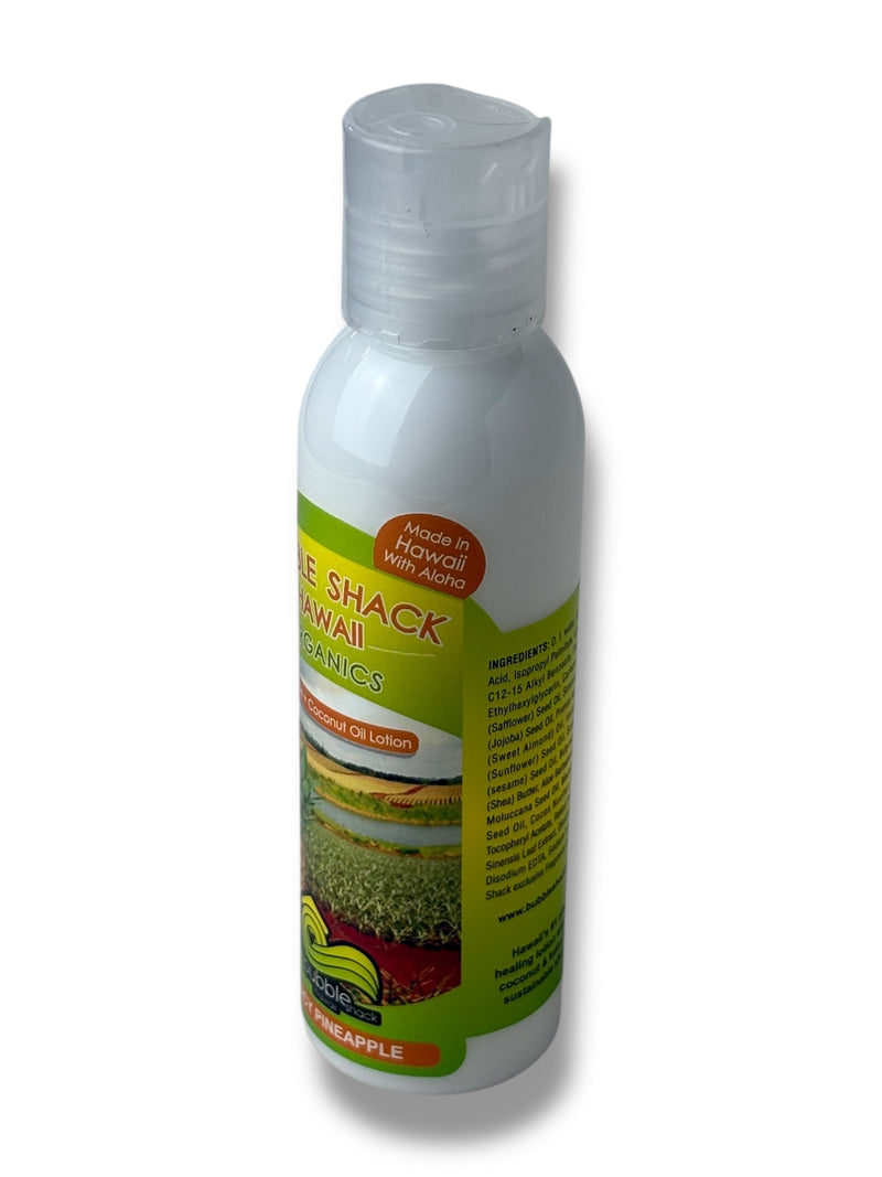 MADE IN HAWAII. Juicy Pineapple Kukui + Shea Hawaiian Silky Lotion 4oz