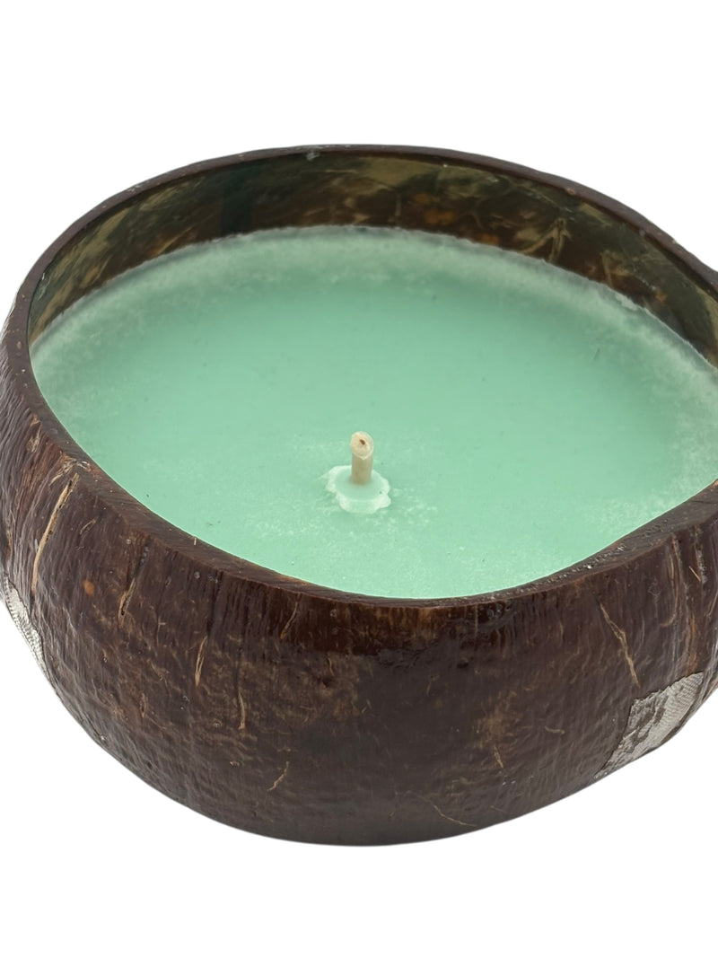 Rocky Point Rumble Coconut Shell Candle
