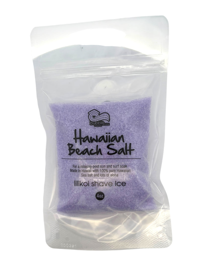 Lilikoi Shave Ice Hawaiian Beach Salt