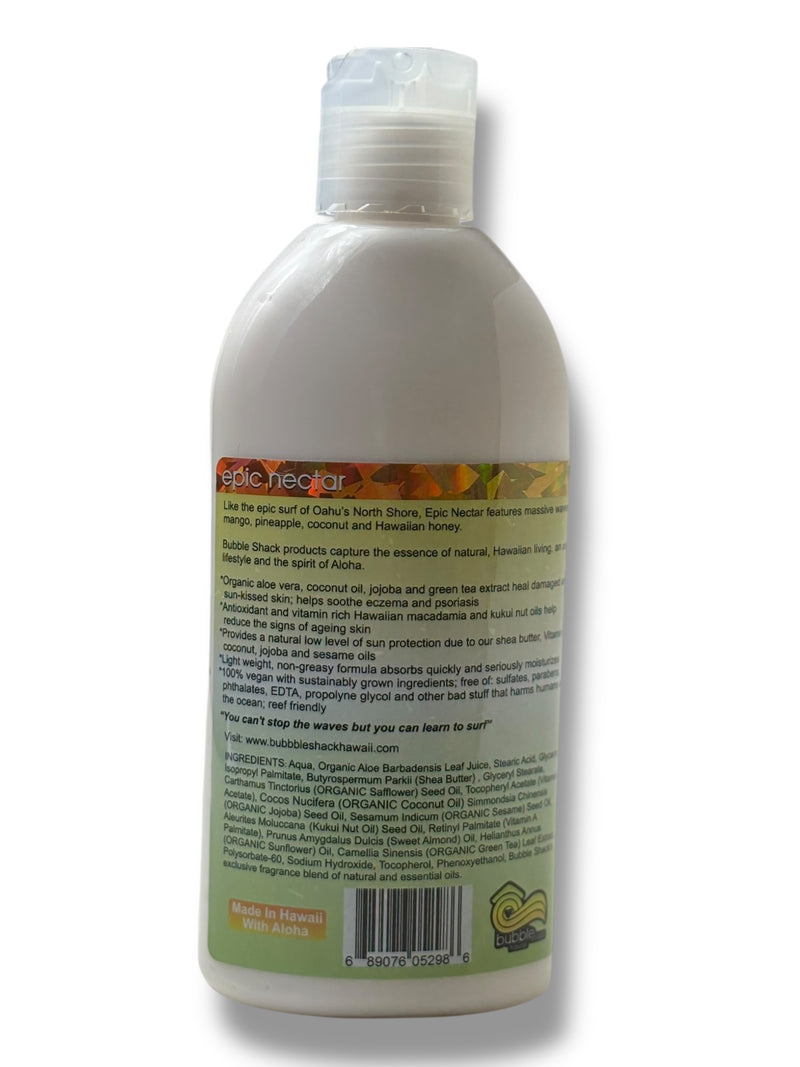 MADE IN HAWAII, Epic Nectar Kukui + Shea Hawaiian Silky Lotion 8.5oz.