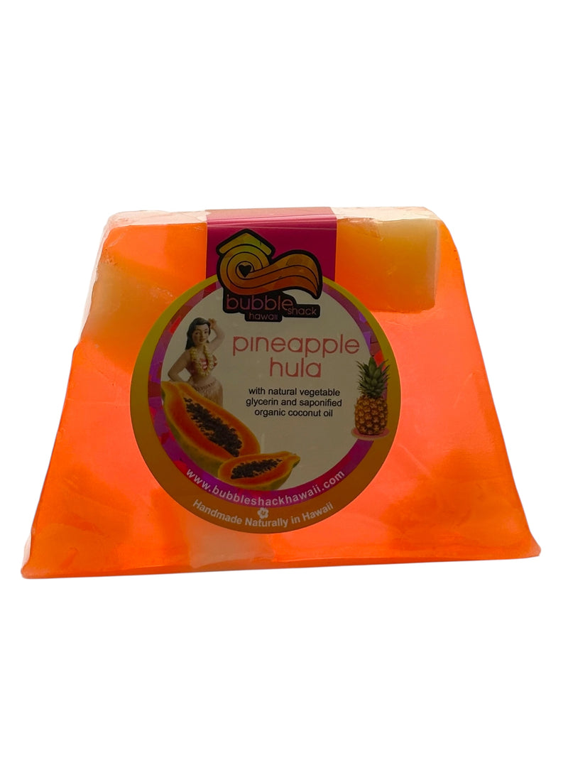MADE IN HAWAII. Pineapple Hula Chunk Soap
