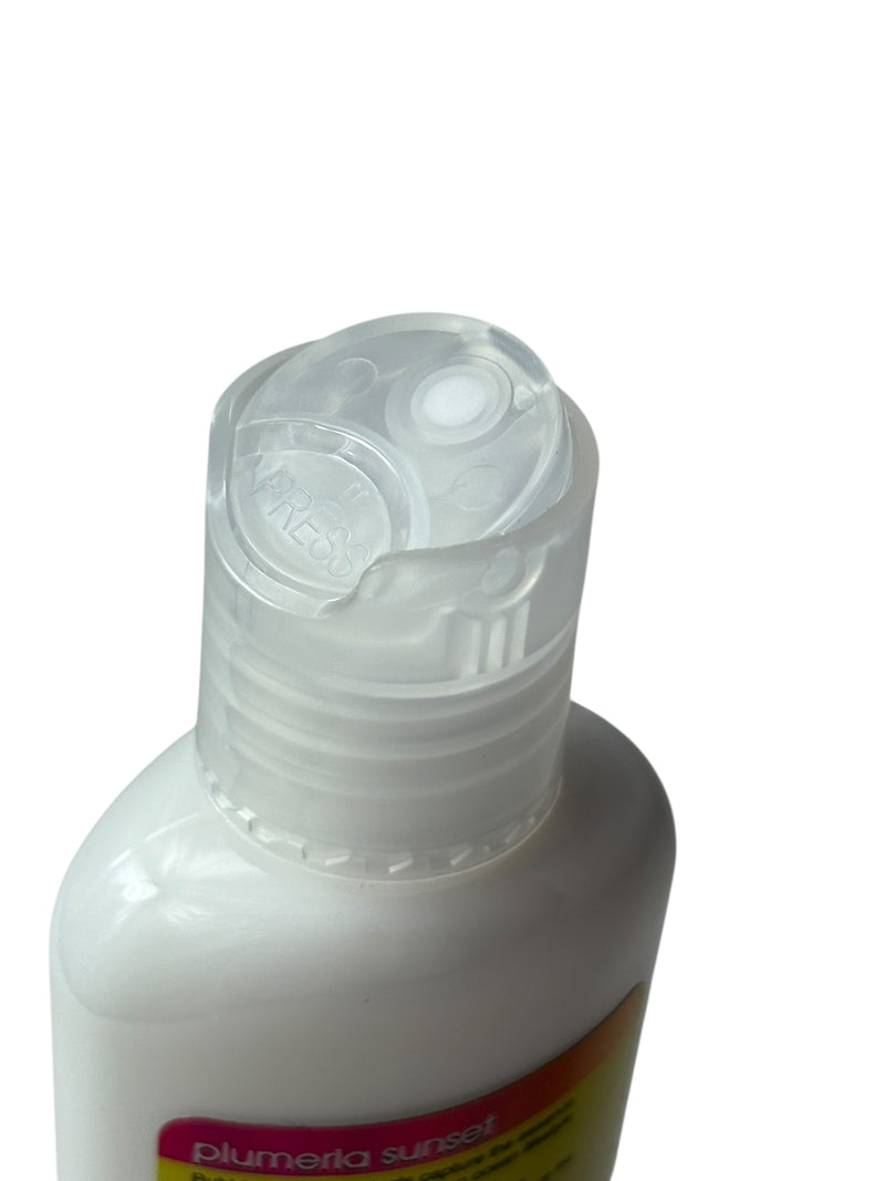 MADE IN HAWAII, Plumeria Sunset Kukui + Shea Hawaiian Silky Lotion 2oz.