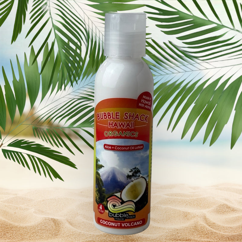 MADE IN HAWAII. Coconut Volcano Kukui + Shea Hawaiian Silky Lotion 4oz