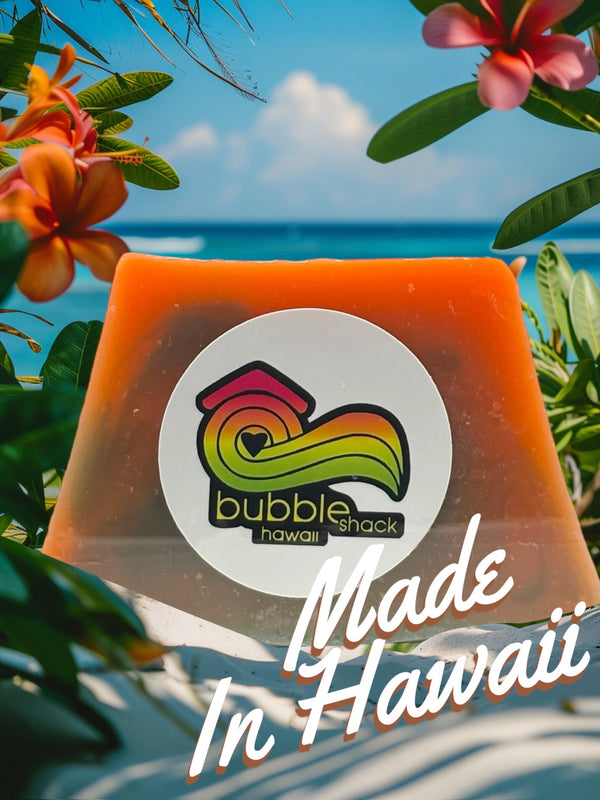 MADE IN HAWAII. Papaya Love Handmade Soap