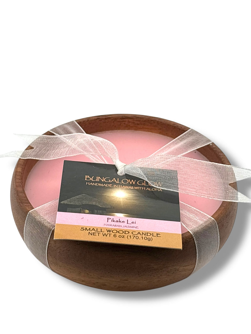 Pikake Lei Soy Poi Bowl Candle