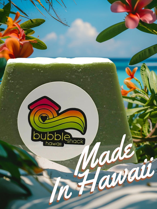 MADE IN HAWAII. Hawaiian Earth and Rosemary Handmade Soap