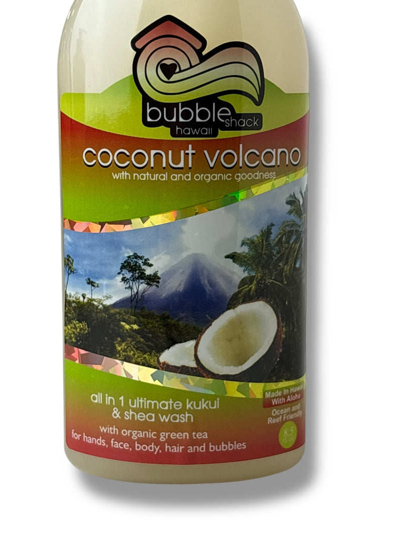 Coconut Volcano All in1 Ultimate Kukui + Shea Wash