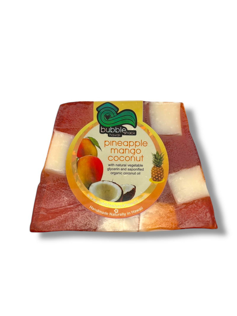 MADE IN HAWAII. Pineapple Mango Coconut Chunk Soap