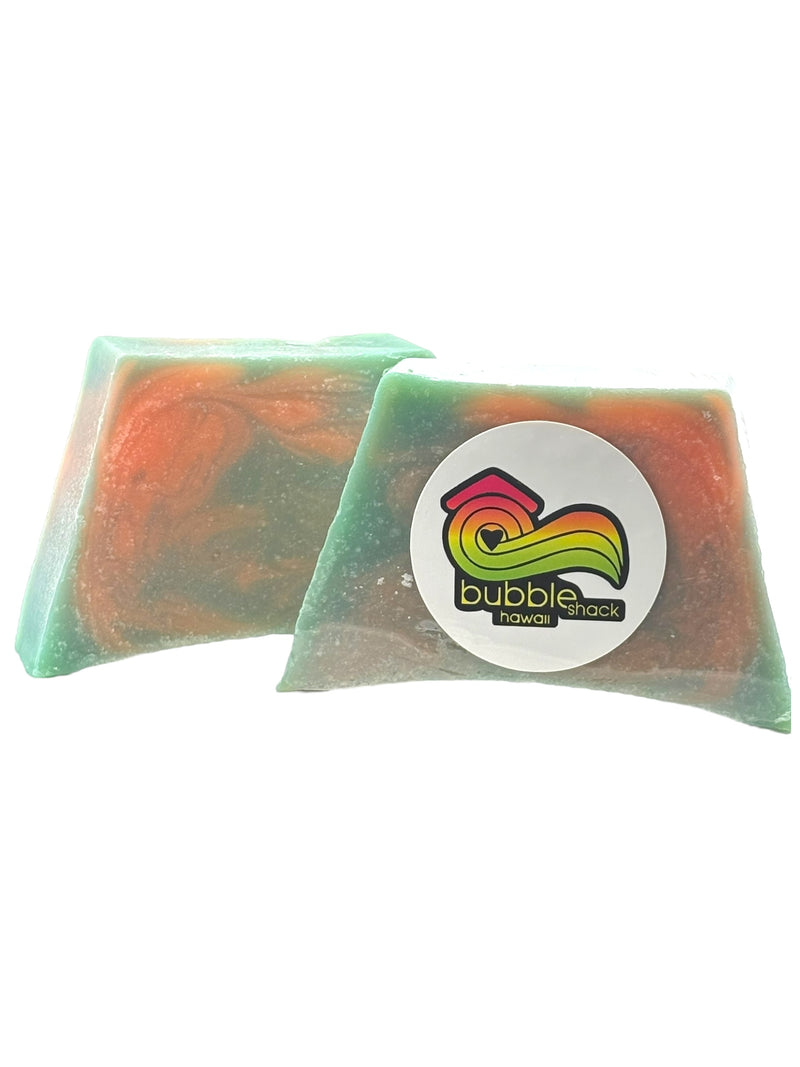 MADE IN HAWAII.Grass Skirt Holiday Handmade Soap