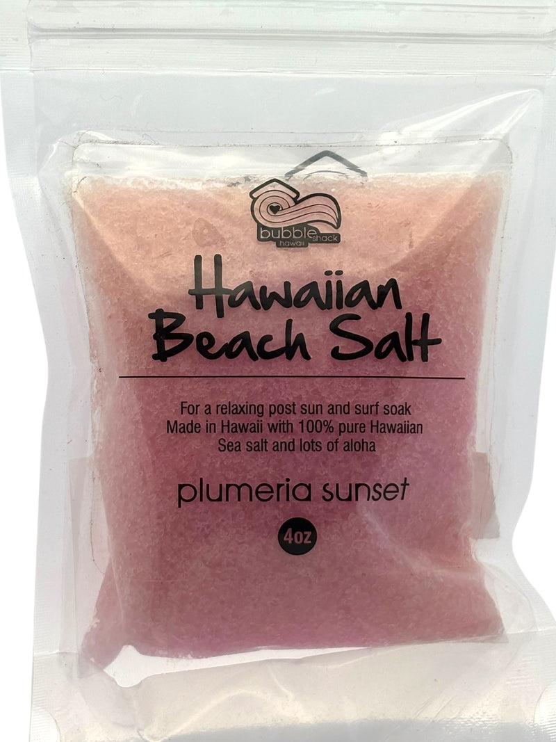 Plumeria Sunset Hawaiian Beach Salt
