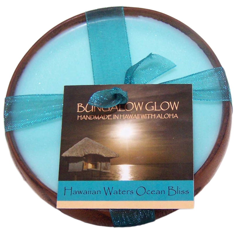 Hawaiian Waters Ocean Bliss Soy Poi Bowl Candle