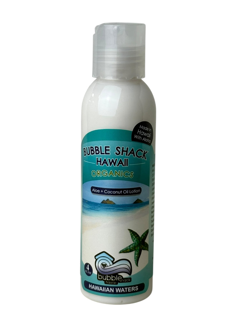 MADE IN HAWAII.Hawaiian Waters Ocean Bliss Kukui + Shea Hawaiian Silky Lotion 4oz