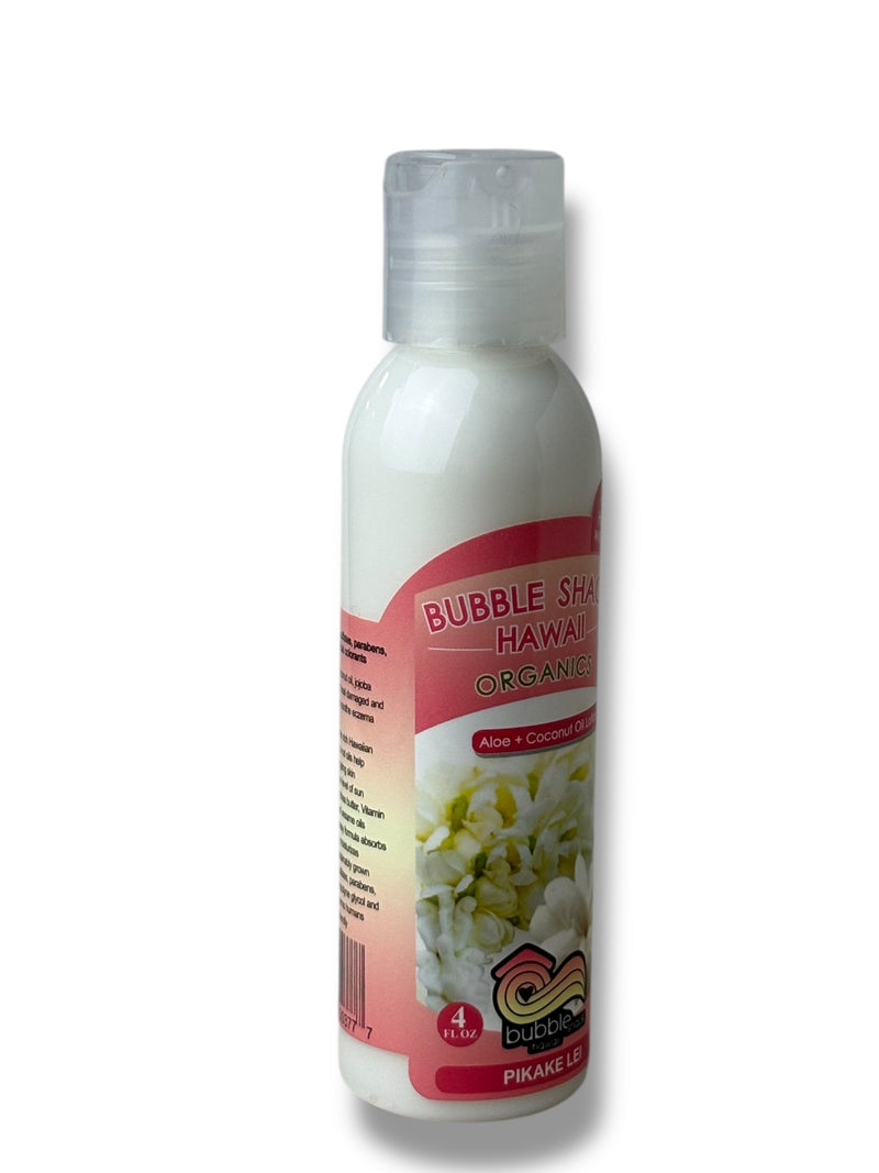 MADE IN HAWAII. Pikake Lei Kukui + Shea Hawaiian Silky Lotion 4oz