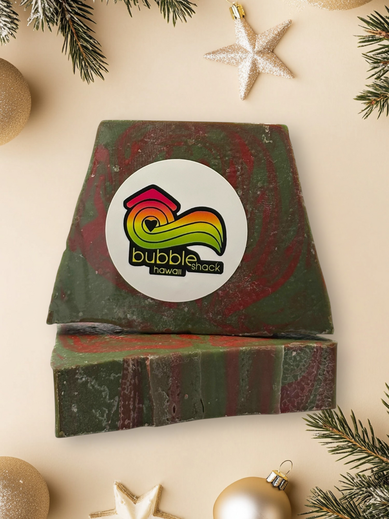 MADE IN HAWAII. Mele Kalikimaka Handmade Soap
