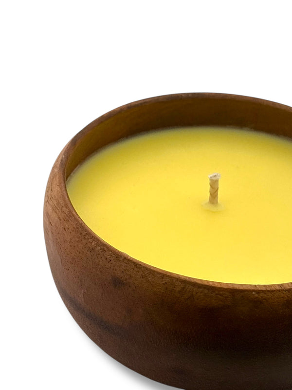 Juicy Pineapple Soy Poi Bowl Candle