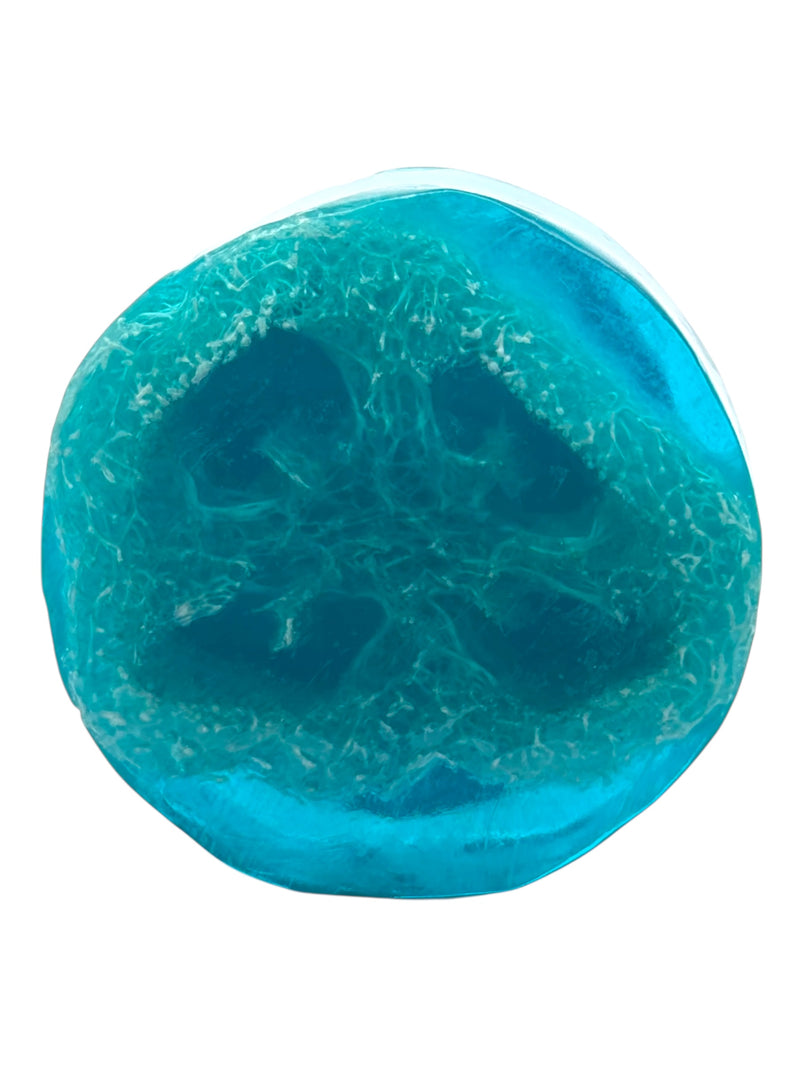 MADE IN HAWAII, Hawaiian Waters Ocean Bliss Premium Organics Coconut Butter Loofah Soap.