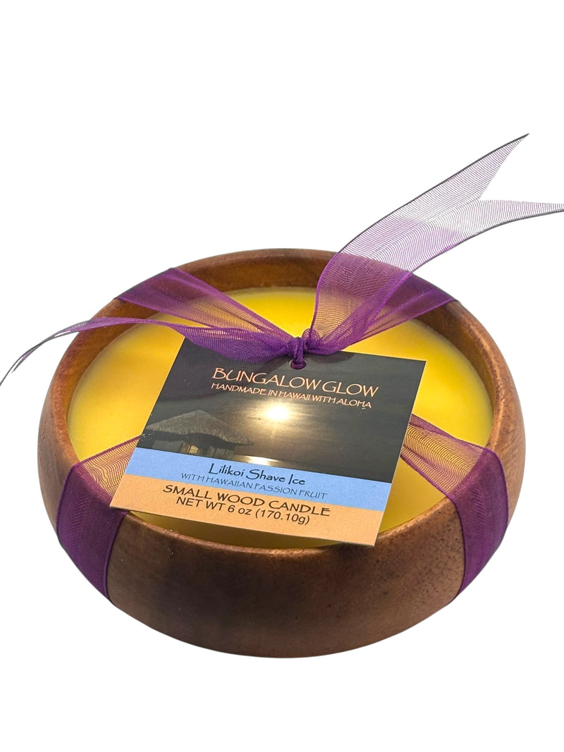 Lilikoi Shave Ice Soy Poi Bowl Candle