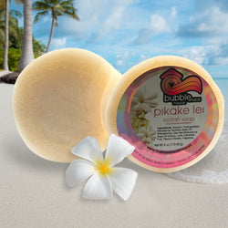 MADE IN HAWAII.Pikake Lei Loofah Soap