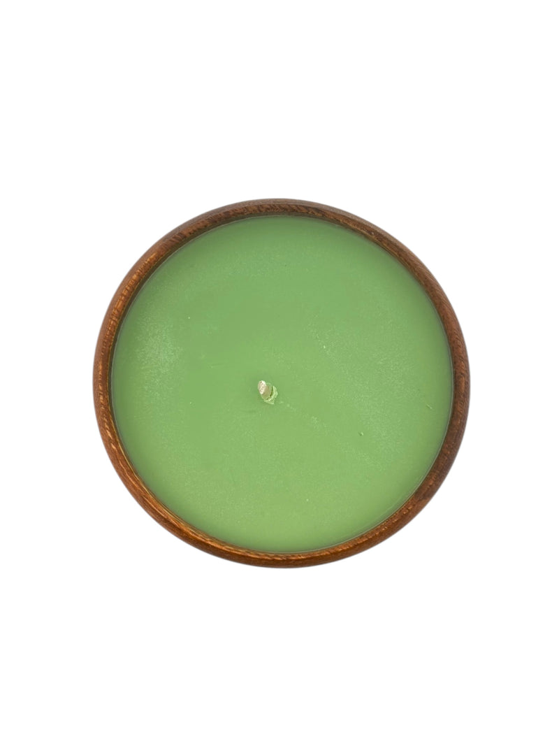Grass Skirt Holiday Soy Poi Bowl Candle
