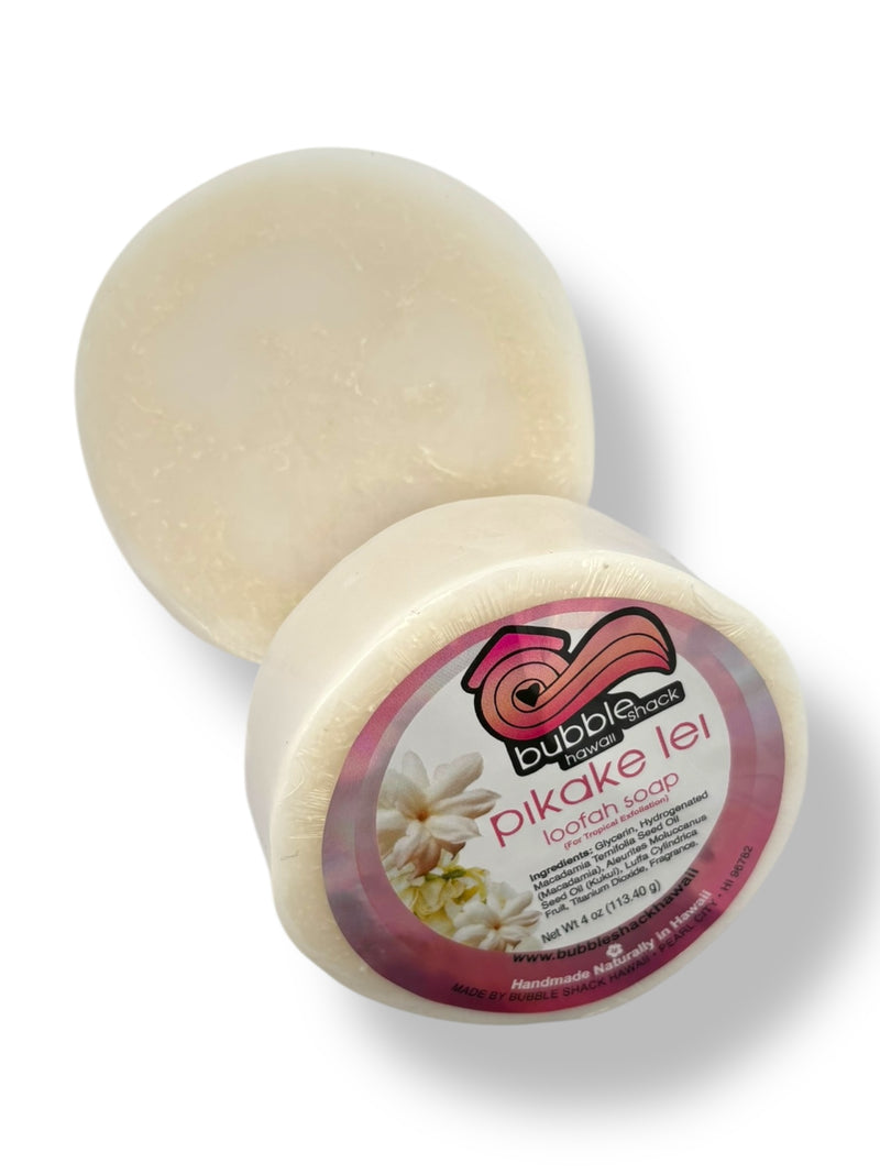 MADE IN HAWAII.Pikake Lei Loofah Soap